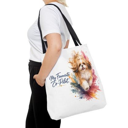 TekPaws Favourite Co-Pilot Tote – Shih Tzu Edition