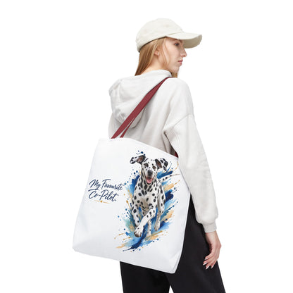 TekPaws Favourite Co-Pilot Tote – Dalmatian Edition