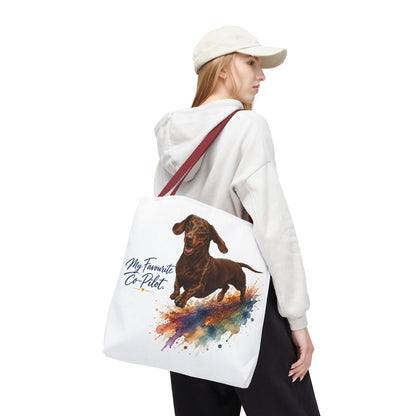 TekPaws Favourite Co-Pilot Tote – Dachshund Edition