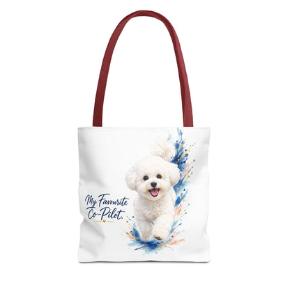 TekPaws Favourite Co-Pilot Tote – Bichon Frisé  Edition