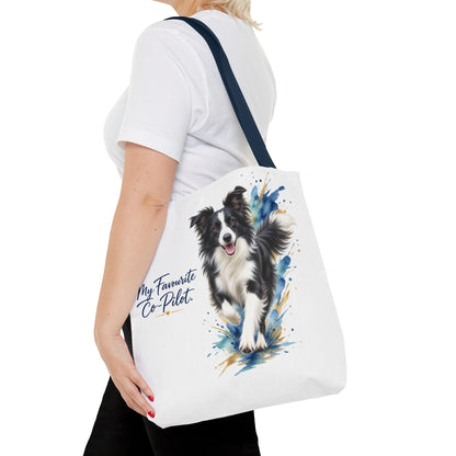 TekPaws Favourite Co-Pilot Tote – Border Collie Edition