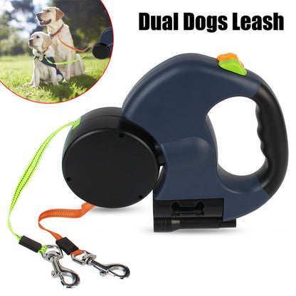 TekPaws Automatic Double Dog Leash