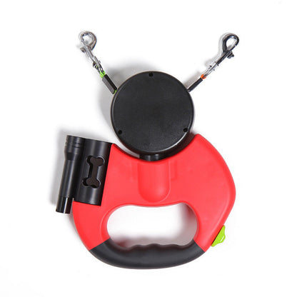 TekPaws Automatic Double Dog Leash