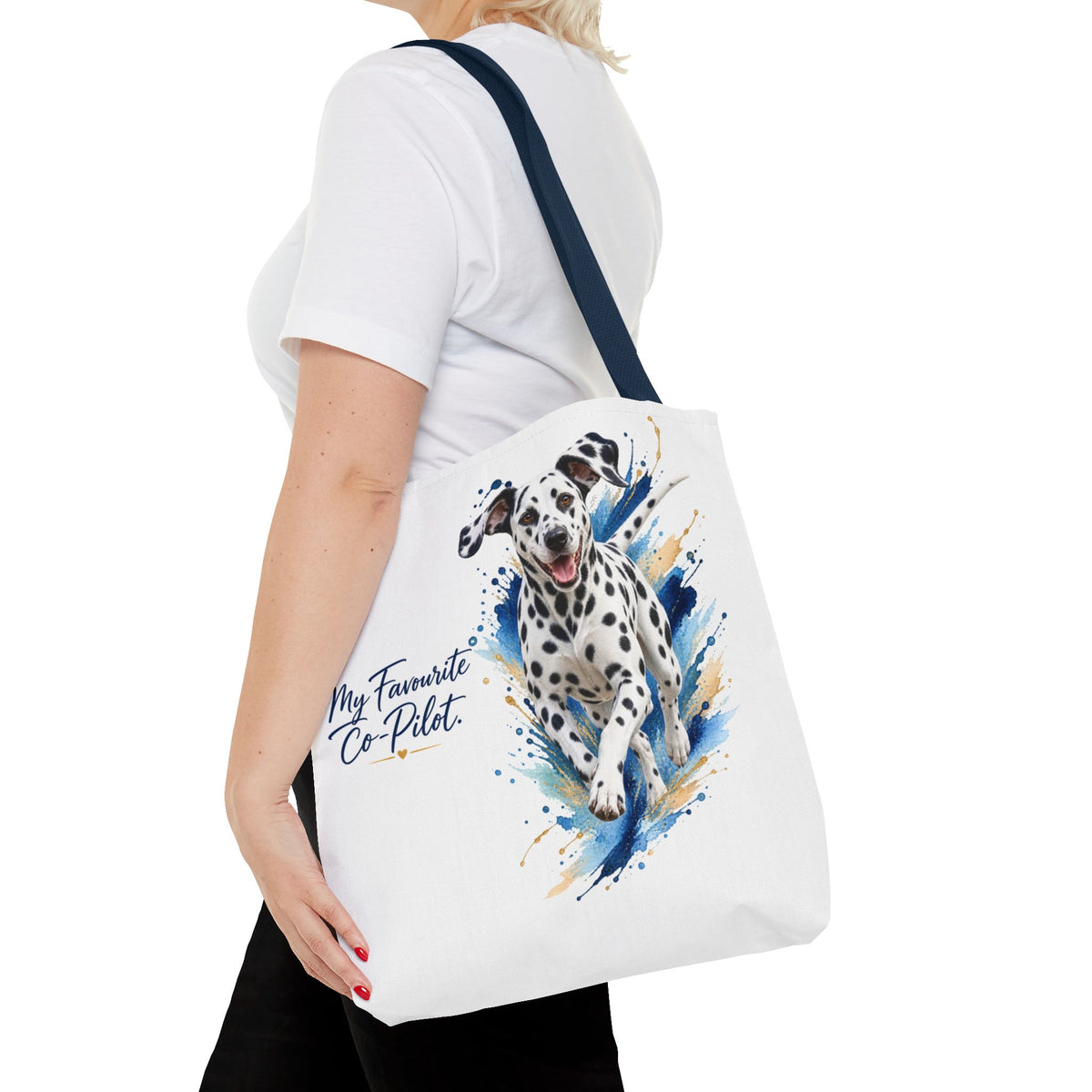 TekPaws Favourite Co-Pilot Tote – Dalmatian Edition
