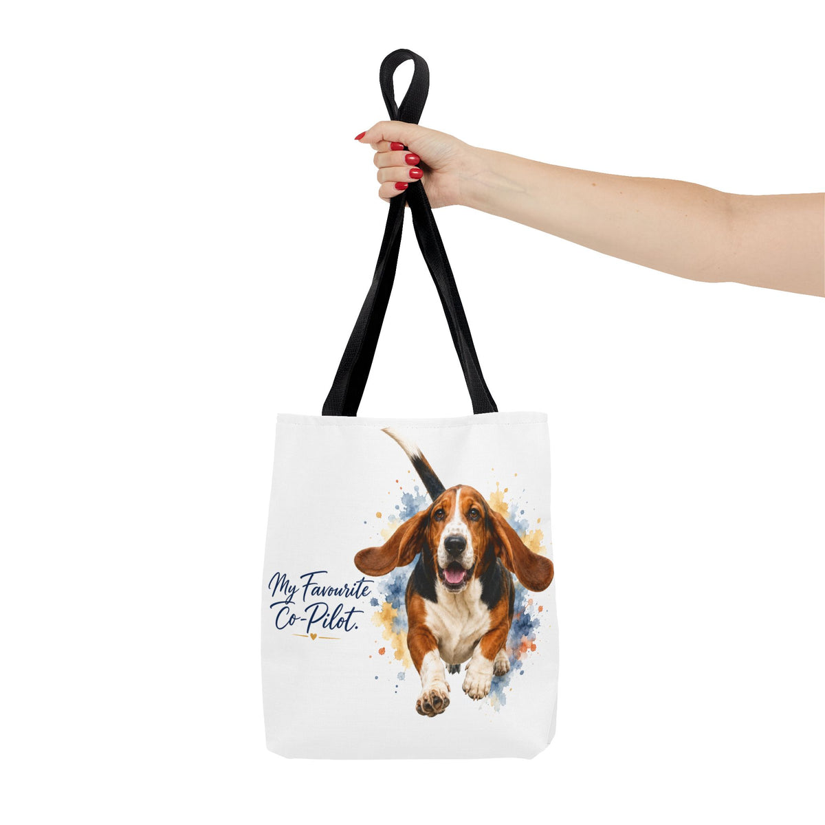 TekPaws Favourite Co-Pilot Tote –  Basset Hound Edition