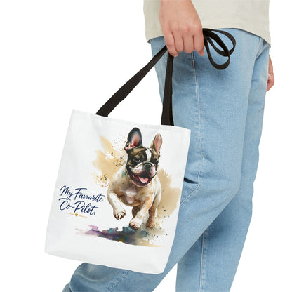 TekPaws Favourite Co-Pilot Tote – French Bulldog Edition