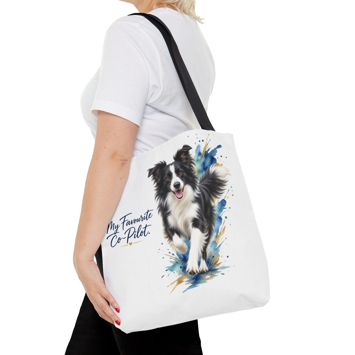 TekPaws Favourite Co-Pilot Tote – Border Collie Edition