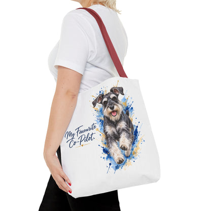 TekPaws Favourite Co-Pilot Tote – Miniature Schnauzer Edition