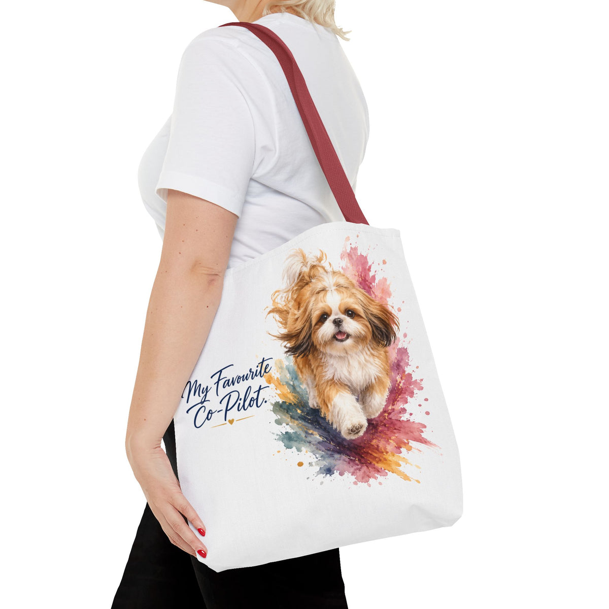 TekPaws Favourite Co-Pilot Tote – Shih Tzu Edition