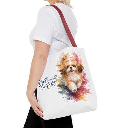 TekPaws Favourite Co-Pilot Tote – Shih Tzu Edition