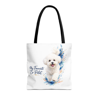 TekPaws Favourite Co-Pilot Tote – Bichon Frisé  Edition
