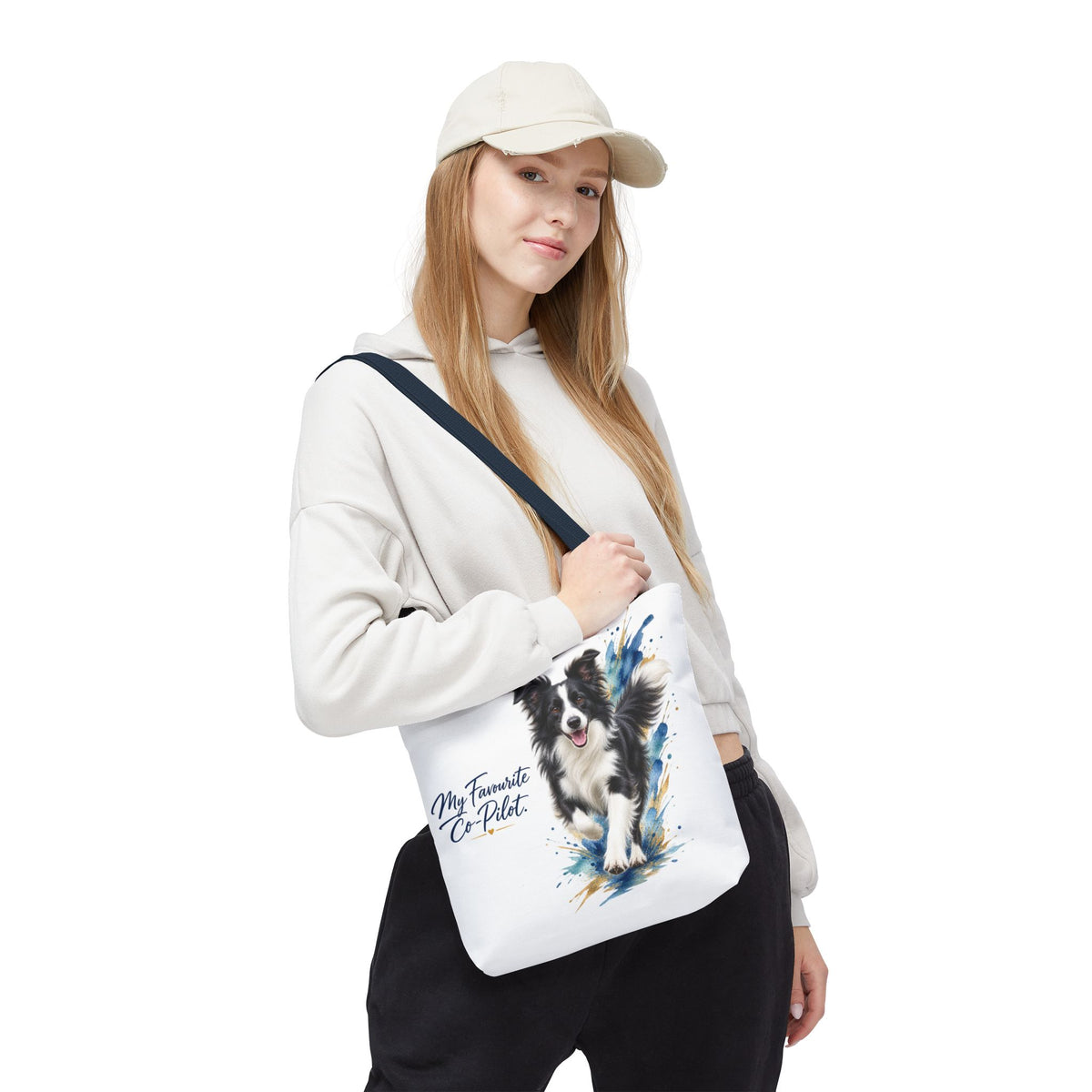 TekPaws Favourite Co-Pilot Tote – Border Collie Edition
