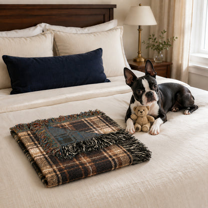TekPaws Heritage Plaid Blanket.