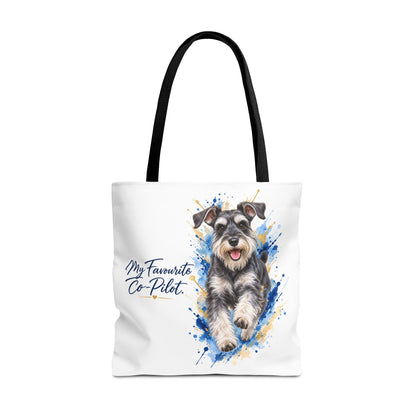 TekPaws Favourite Co-Pilot Tote – Miniature Schnauzer Edition
