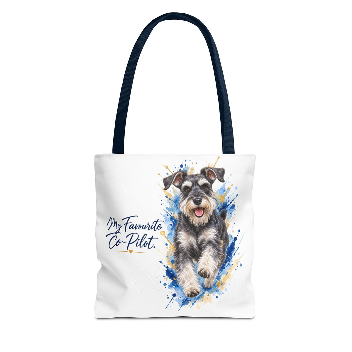 TekPaws Favourite Co-Pilot Tote – Miniature Schnauzer Edition