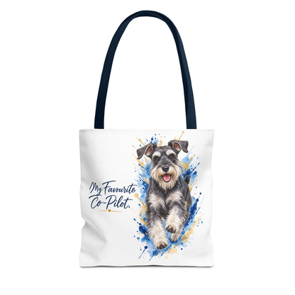 TekPaws Favourite Co-Pilot Tote – Miniature Schnauzer Edition