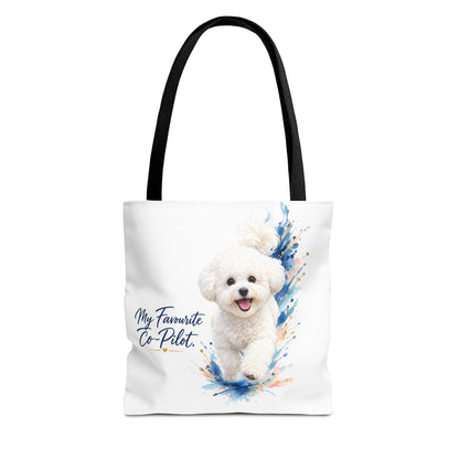 TekPaws Favourite Co-Pilot Tote – Bichon Frisé  Edition