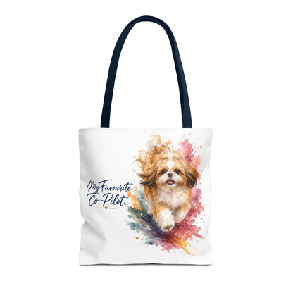 TekPaws Favourite Co-Pilot Tote – Shih Tzu Edition