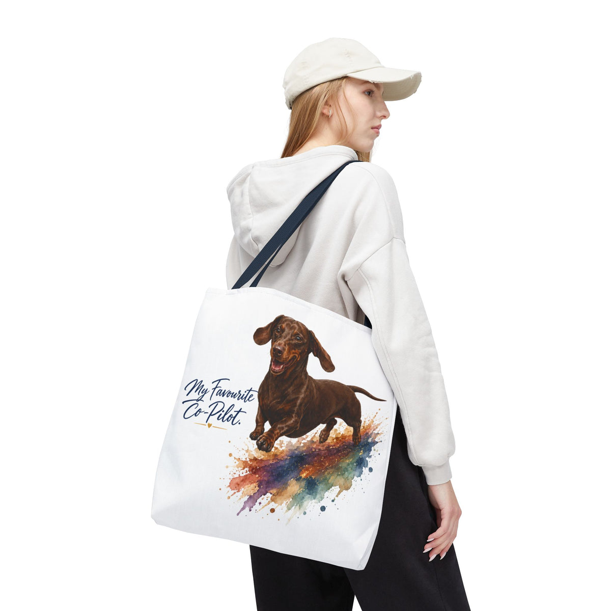 TekPaws Favourite Co-Pilot Tote – Dachshund Edition