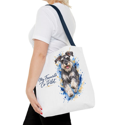 TekPaws Favourite Co-Pilot Tote – Miniature Schnauzer Edition
