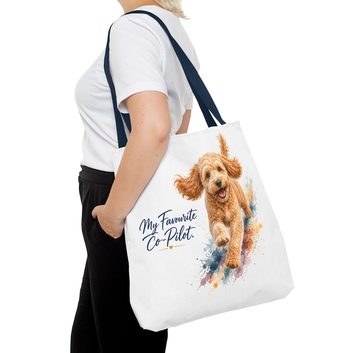 TekPaws Favourite Co-Pilot Tote – Cockapoo Edition