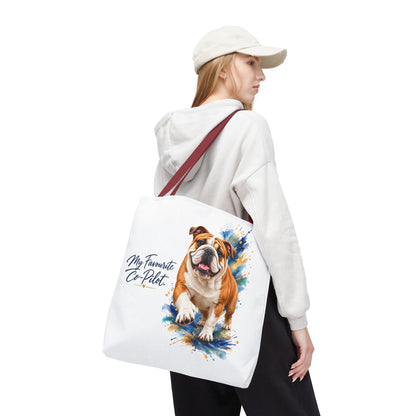TekPaws Favourite Co-Pilot Tote – English Bulldog Edition