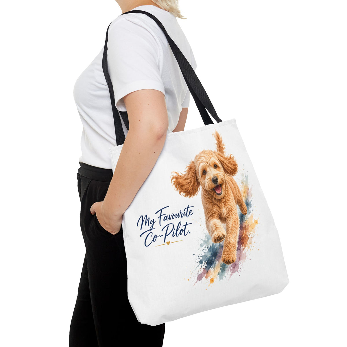 TekPaws Favourite Co-Pilot Tote – Cockapoo Edition