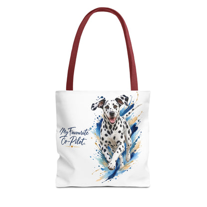TekPaws Favourite Co-Pilot Tote – Dalmatian Edition