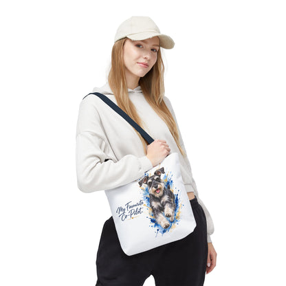 TekPaws Favourite Co-Pilot Tote – Miniature Schnauzer Edition