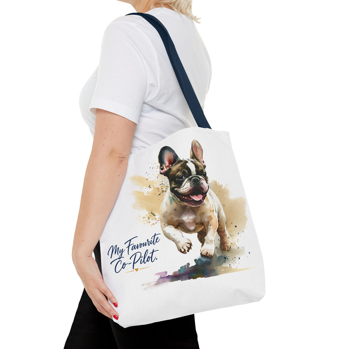 TekPaws Favourite Co-Pilot Tote – French Bulldog Edition