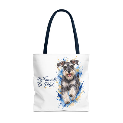 TekPaws Favourite Co-Pilot Tote – Miniature Schnauzer Edition