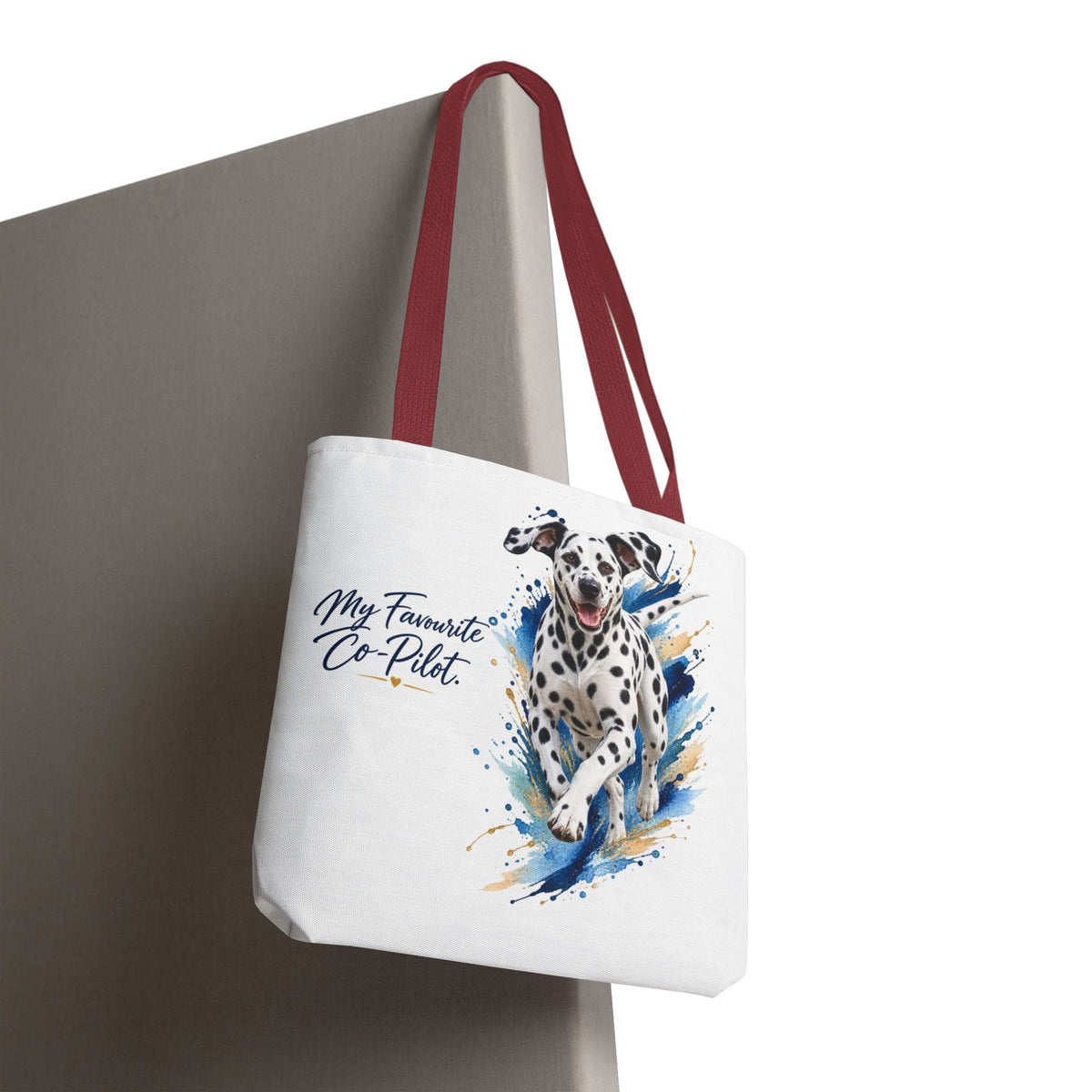 TekPaws Favourite Co-Pilot Tote – Dalmatian Edition