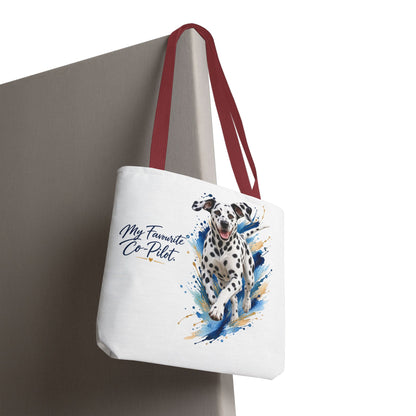 TekPaws Favourite Co-Pilot Tote – Dalmatian Edition