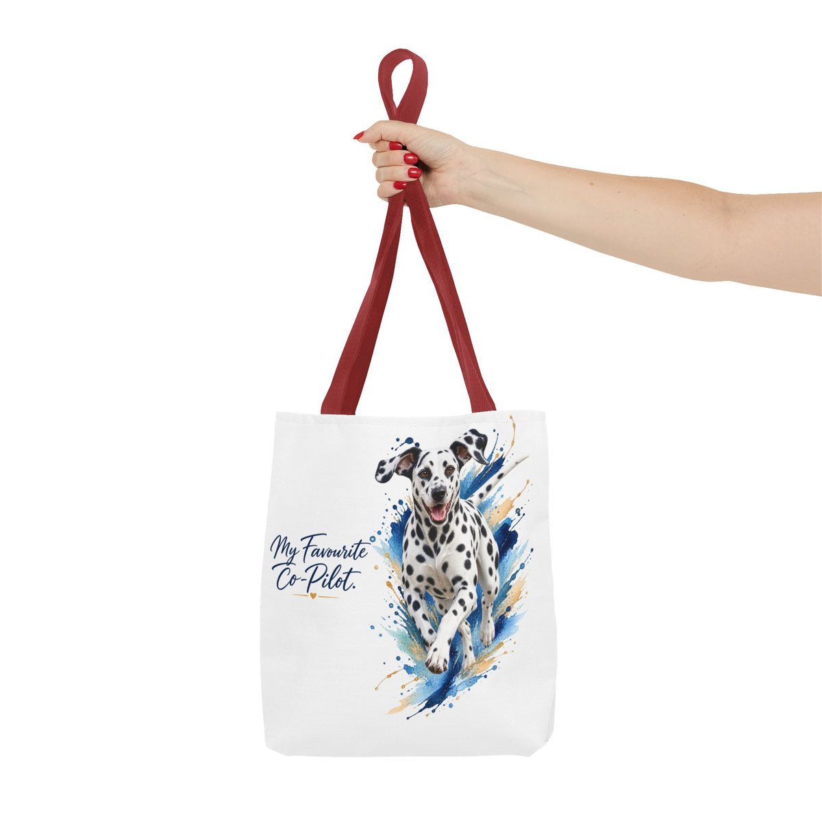 TekPaws Favourite Co-Pilot Tote – Dalmatian Edition