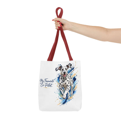 TekPaws Favourite Co-Pilot Tote – Dalmatian Edition