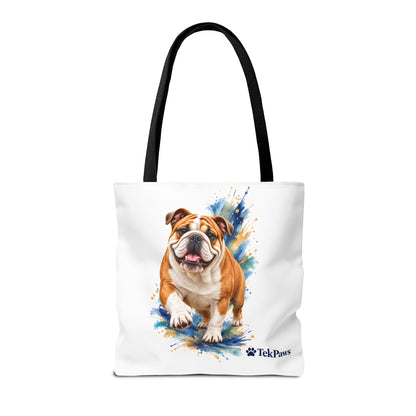 TekPaws Favourite Co-Pilot Tote – English Bulldog Edition