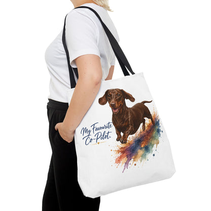 TekPaws Favourite Co-Pilot Tote – Dachshund Edition