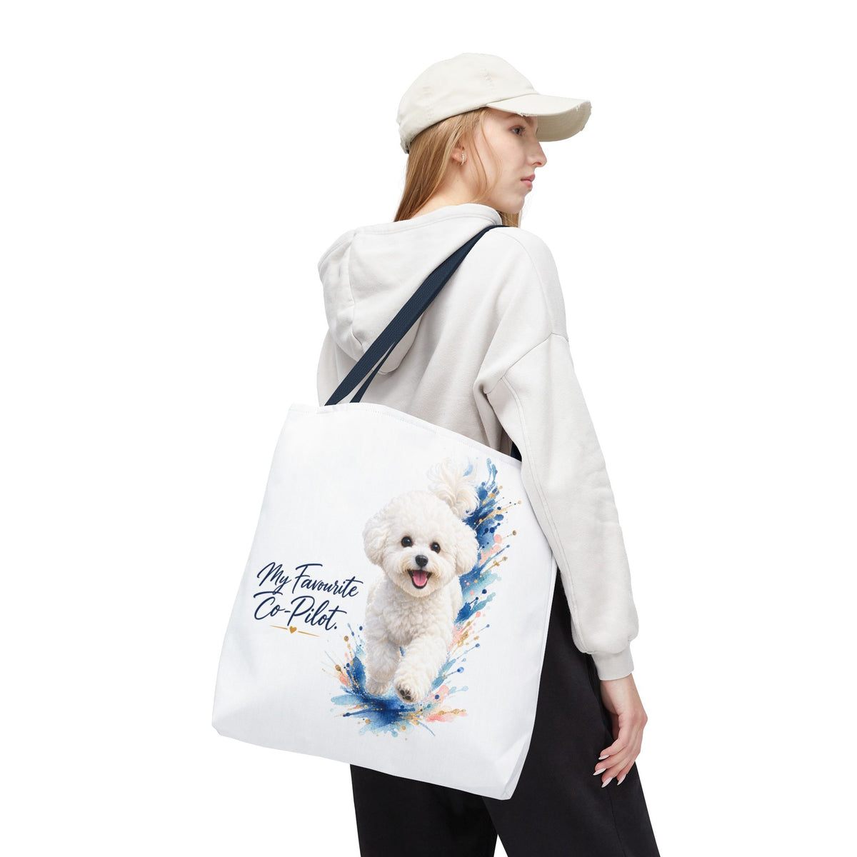 TekPaws Favourite Co-Pilot Tote – Bichon Frisé  Edition