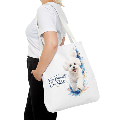 TekPaws Favourite Co-Pilot Tote – Bichon Frisé  Edition