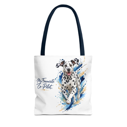 TekPaws Favourite Co-Pilot Tote – Dalmatian Edition