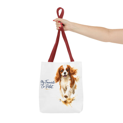 TekPaws Favourite Co-Pilot Tote – Cavalier King Charles Spaniel Edition