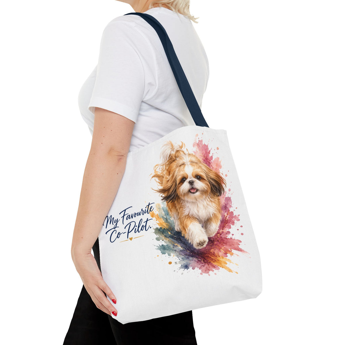 TekPaws Favourite Co-Pilot Tote – Shih Tzu Edition
