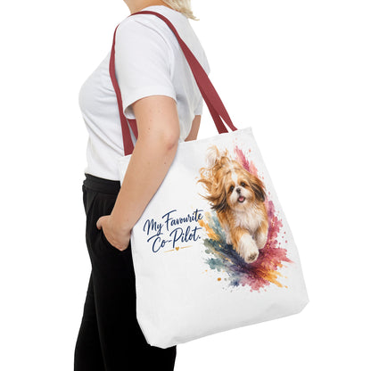 TekPaws Favourite Co-Pilot Tote – Shih Tzu Edition