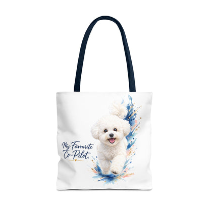 TekPaws Favourite Co-Pilot Tote – Bichon Frisé  Edition