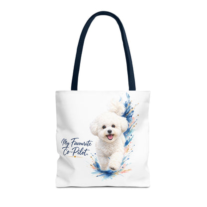 TekPaws Favourite Co-Pilot Tote – Bichon Frisé  Edition