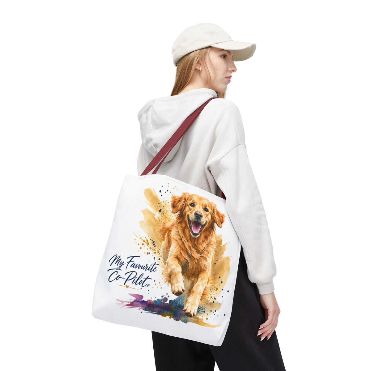 TekPaws Favourite Co-Pilot Tote – Golden Retriever Edition
