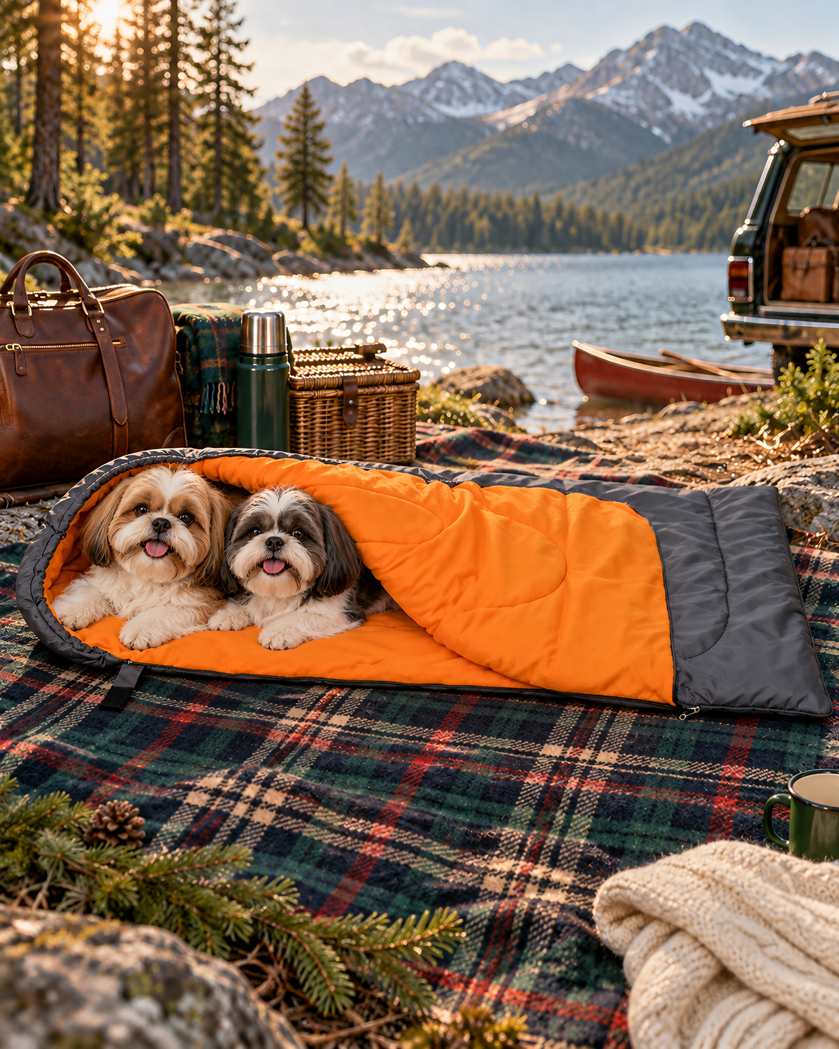 TekPaws SnoozeAway Dog Sleeping Bag