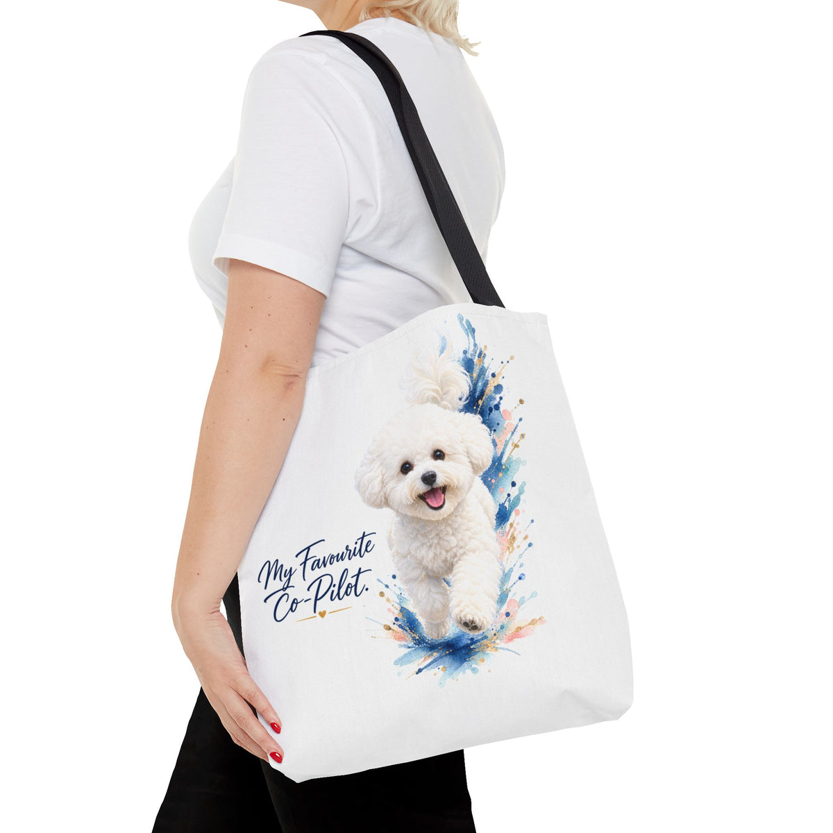 TekPaws Favourite Co-Pilot Tote – Bichon Frisé  Edition