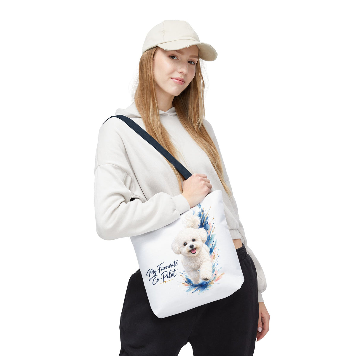TekPaws Favourite Co-Pilot Tote – Bichon Frisé  Edition