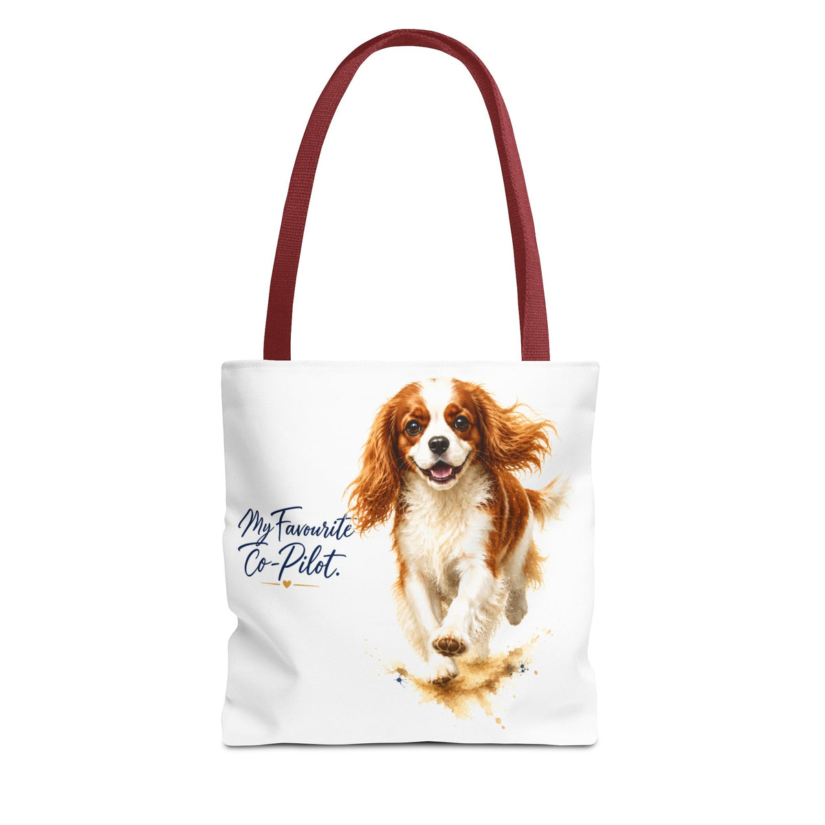 TekPaws Favourite Co-Pilot Tote – Cavalier King Charles Spaniel Edition